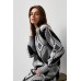 Knitted dress "Mirage" gray